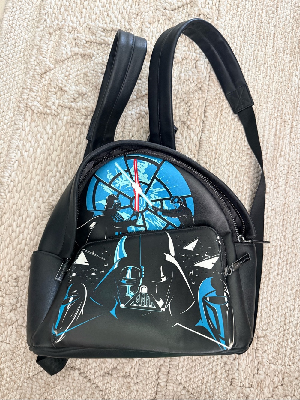 Danielle Nicole Star Wars Last Duel-Darth Vader & Luke Skywalker Mini Backpack